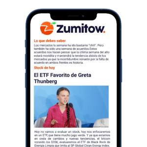 Zumitow es el newsletter diario de inversión fácil de entender y que lees en 5 minutos.